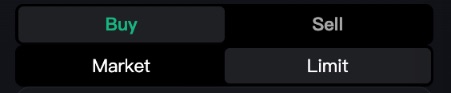 Choose direction and order type