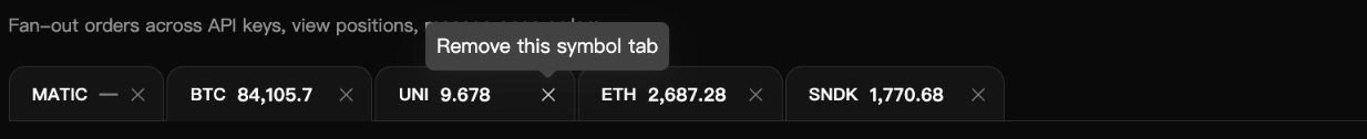 Switch and close tabs