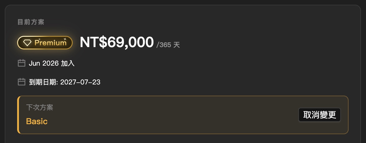 反悔了?按「取消變更」